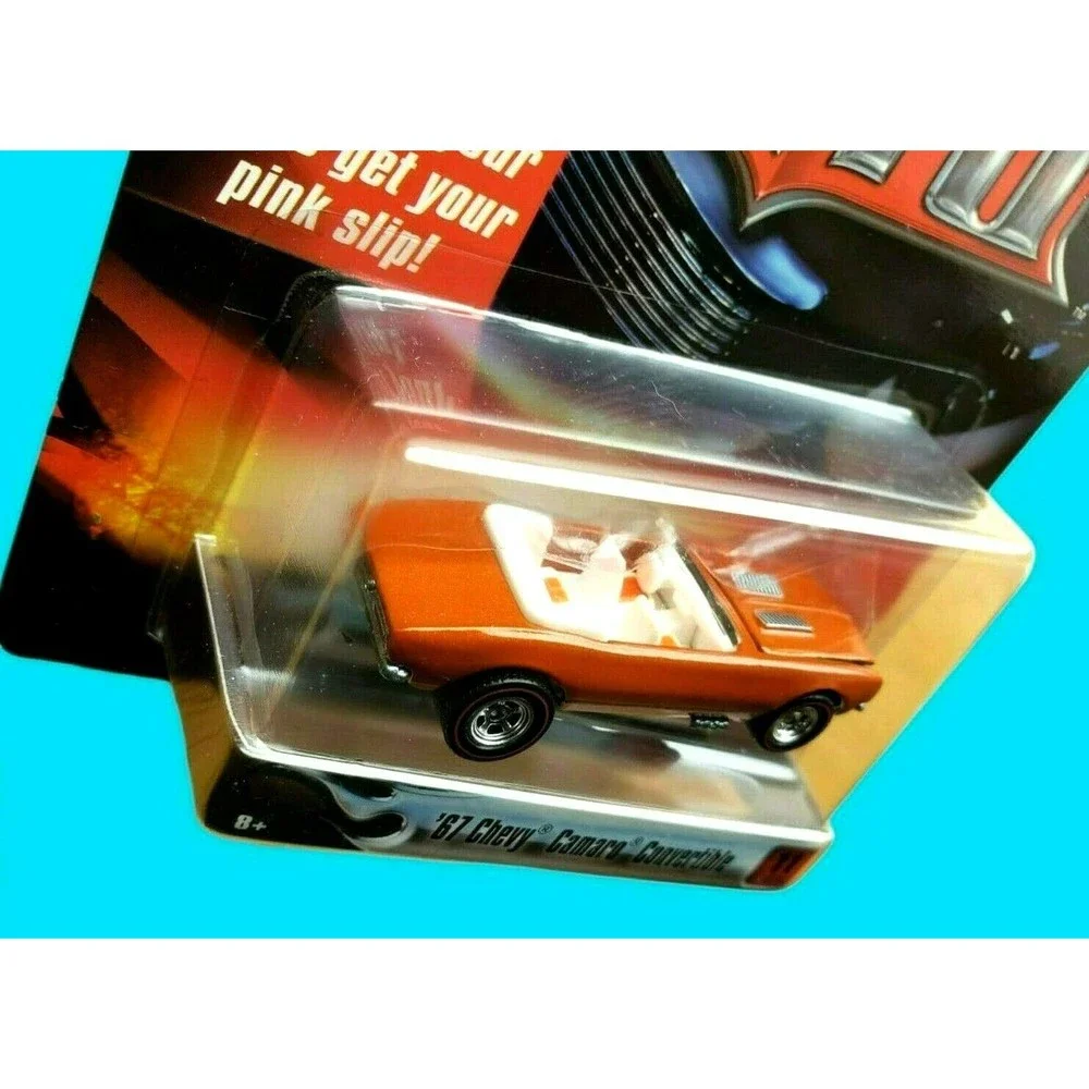 2006 Hot Wheels Ultra Hots '67 Chevy Camaro Convertible W/ Real Riders Orange